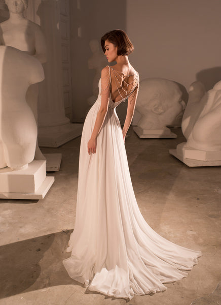 Backless Wedding Dresses Haute Couture